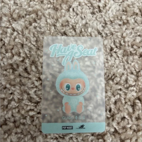 Labubu QuQu monster keychain NWT - Picture 2 of 6